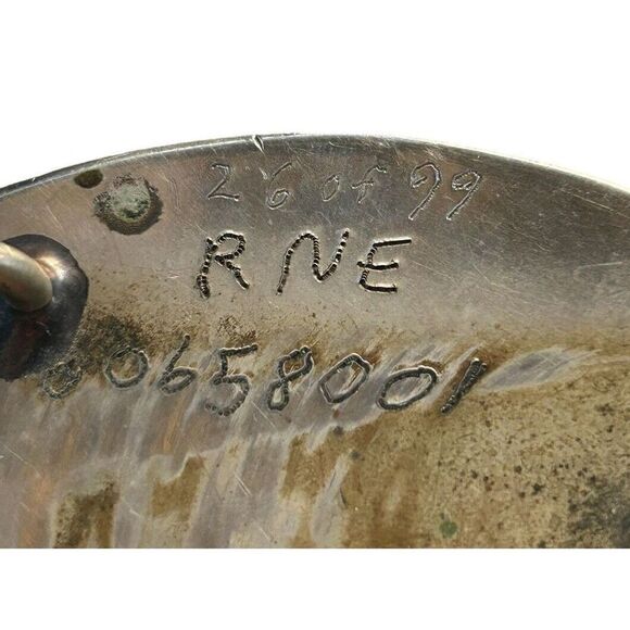 Classic Vintage Hand Made Engraved TEXANS Belt Buckle- 26 of 99 - Picture 4 of 4